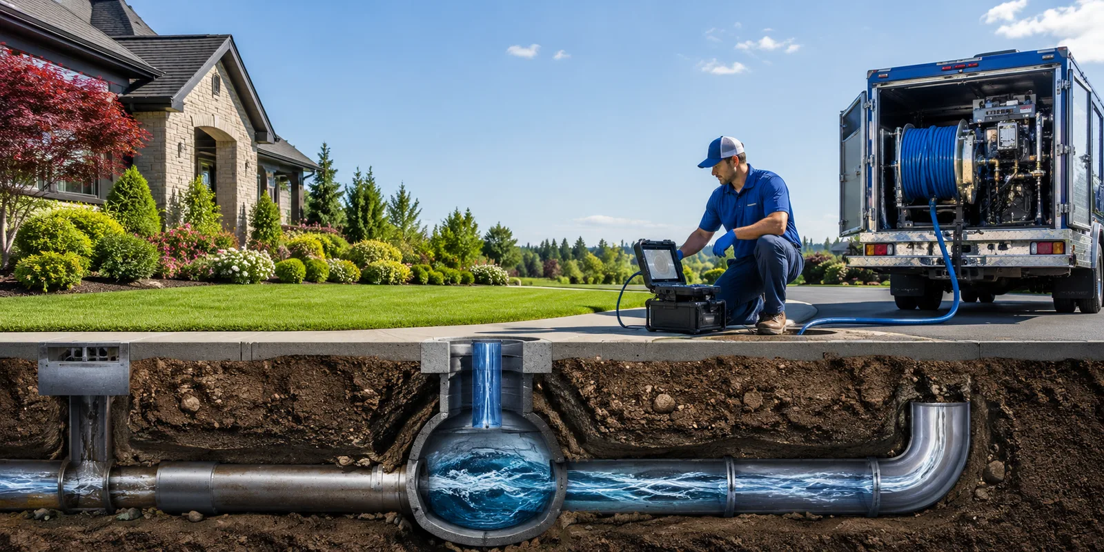 Drainage restoration information for Jeffrey, WV